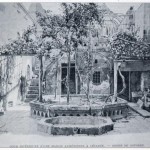 357 - Césarée, cour intérieure d'une maison arménienne (photo Chantre, o. c., p. 455).