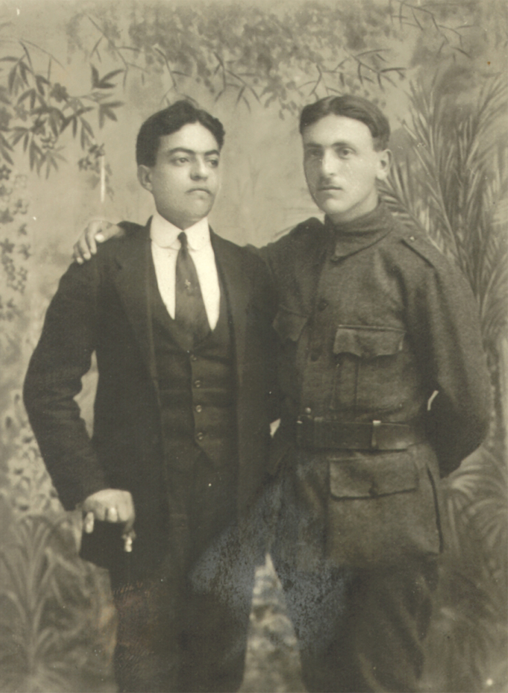 Դաւիթ Թաճիրեան եւ Ստեփան Կամսըզեան, Մերսին, 1919 թ.։